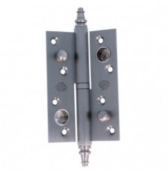AMIG 17444  
 Pernio 416  
 120 x 80 x 4 mm  
 Latón  
 Cromado mate - Izquierda