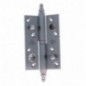 AMIG 17444  
 Pernio 416  
 120 x 80 x 4 mm  
 Latón  
 Cromado mate - Izquierda