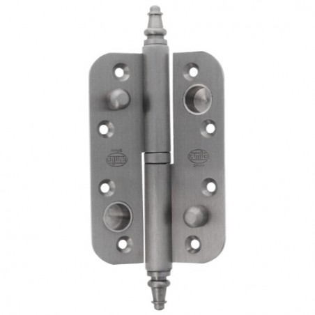 AMIG 17446  
 Pernio 516  
 120 x 80 x 4 mm  
 Latón  
 Cromado mate - Derecha