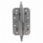 AMIG 17446  
 Pernio 516  
 120 x 80 x 4 mm  
 Latón  
 Cromado mate - Derecha