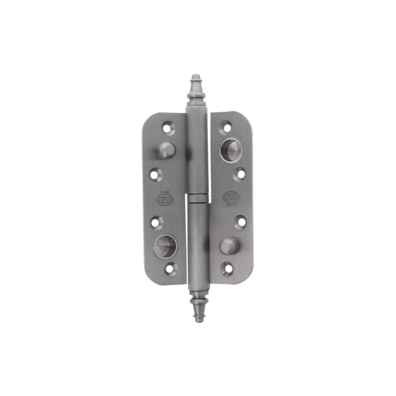 AMIG 17447  
 Pernio 516  
 120 x 80 x 4 mm  
 Latón  
 Cromado mate - Izquierda