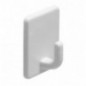 AMIG 17459  
 Colgador adhesivo 209  
 48 x 37 x 21 mm  
 Plástico  
 Blanco
