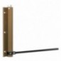 AMIG 17463  
 Pernio muelle 200  
 190 x 180 mm  
 Aluminio  
 Bronceado