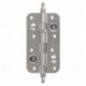 AMIG 17523  
 Bisagra seguridad 568 CE  
 150 x 83 x 3 mm  
 Acero inoxidable 18/8  
 Mate