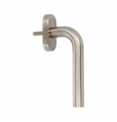 AMIG 17537  
 Manilla para ventana 4V  
 66 x 31 mm  
 Acero inoxidable 18/8  
 Mate