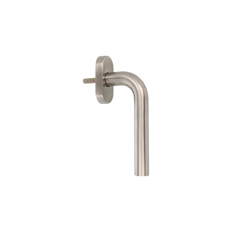 AMIG 17537  
 Manilla para ventana 4V  
 66 x 31 mm  
 Acero inoxidable 18/8  
 Mate