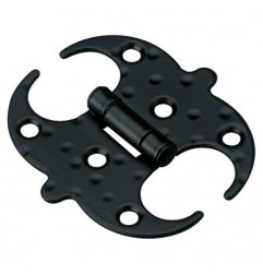 AMIG 17544  
 Bisagra 553  
 100 mm  
 Acero  
 Negro