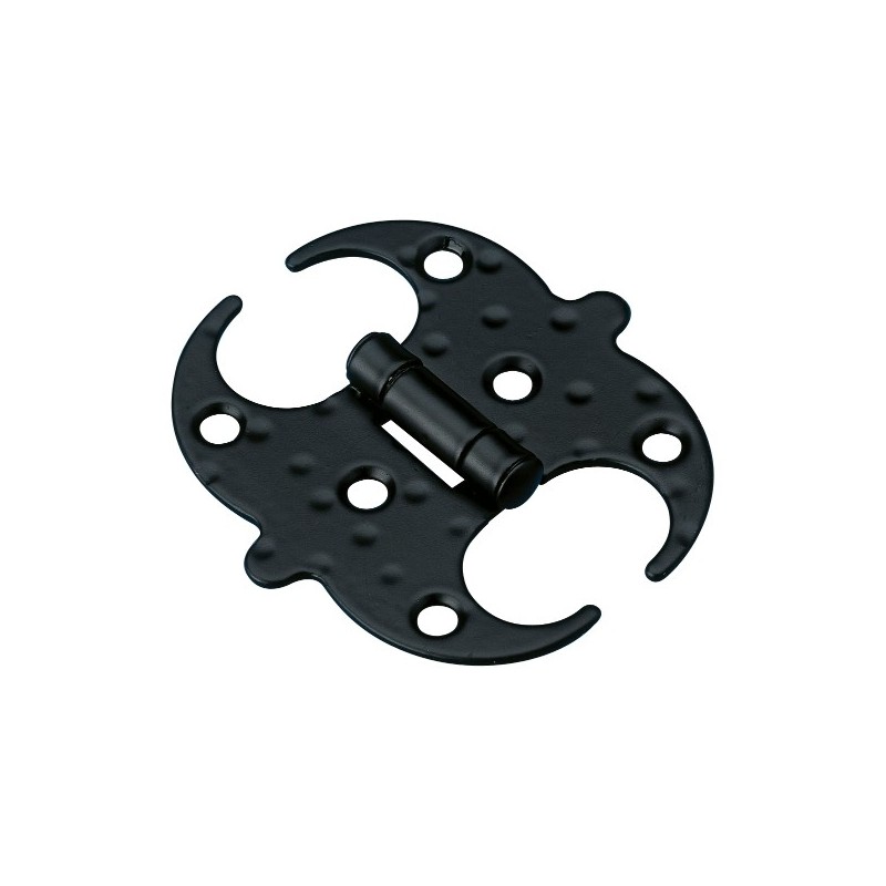 AMIG 17544  
 Bisagra 553  
 100 mm  
 Acero  
 Negro