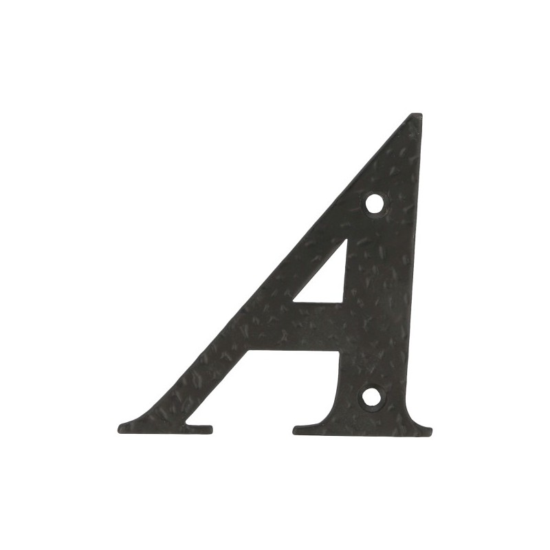 AMIG 17556  
 Letras  
 4'' - 100 mm  
 Acero  
 Negro