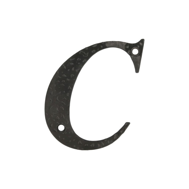 AMIG 17558  
 Letras  
 4'' - 100 mm  
 Acero  
 Negro