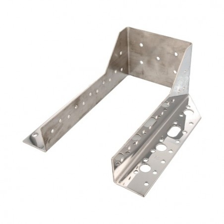 AMIG 17575  
 Soporte para viga 353  
 100 x 80 x 200 x 182 x 2 mm  
 Acero inoxidable  
 Brillo