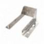 AMIG 17575  
 Soporte para viga 353  
 100 x 80 x 200 x 182 x 2 mm  
 Acero inoxidable  
 Brillo