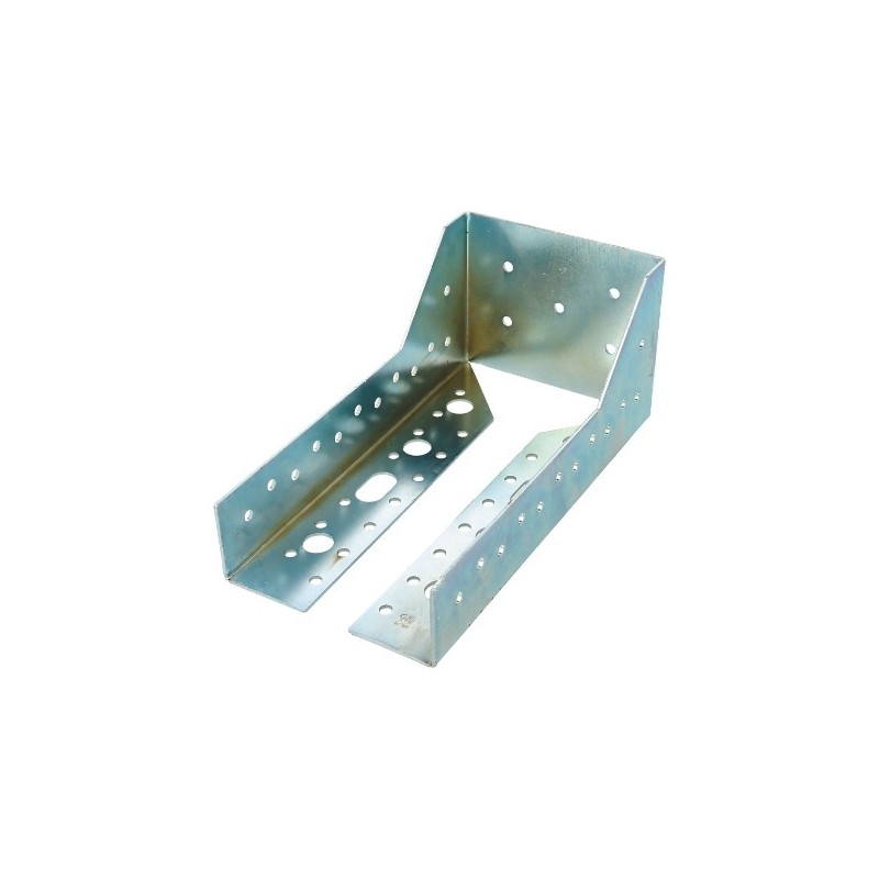 AMIG 17576  
 Soporte para viga 354  
 100 x 80 x 200 x 2 mm  
 Acero  
 Zincado