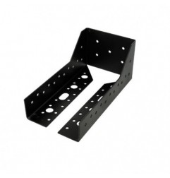 AMIG 17578  
 Soporte para viga 354  
 100 x 80 x 200 x 2 mm  
 Acero  
 Negro