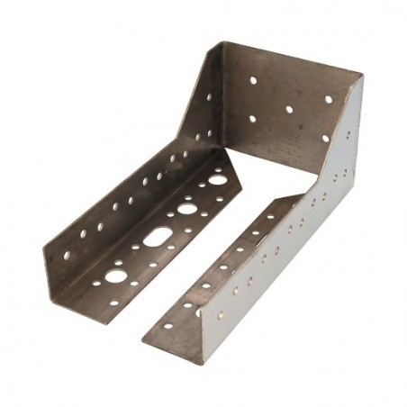 AMIG 17579  
 Soporte para viga 354  
 100 x 80 x 200 x 2 mm  
 Acero inoxidable  
 Brillo