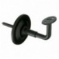AMIG 17582  
 Soporte pasamanos 24  
 Ø70 x 75 x 45 mm  
 Acero  
 Negro