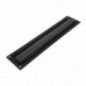 AMIG 17589  
 Bocacartas 2  
 342 x 73 mm  
 Acero  
 Negro