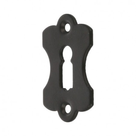 AMIG 17592  
 Bocallave 14G  
 60 x 38 mm  
 Acero  
 Negro