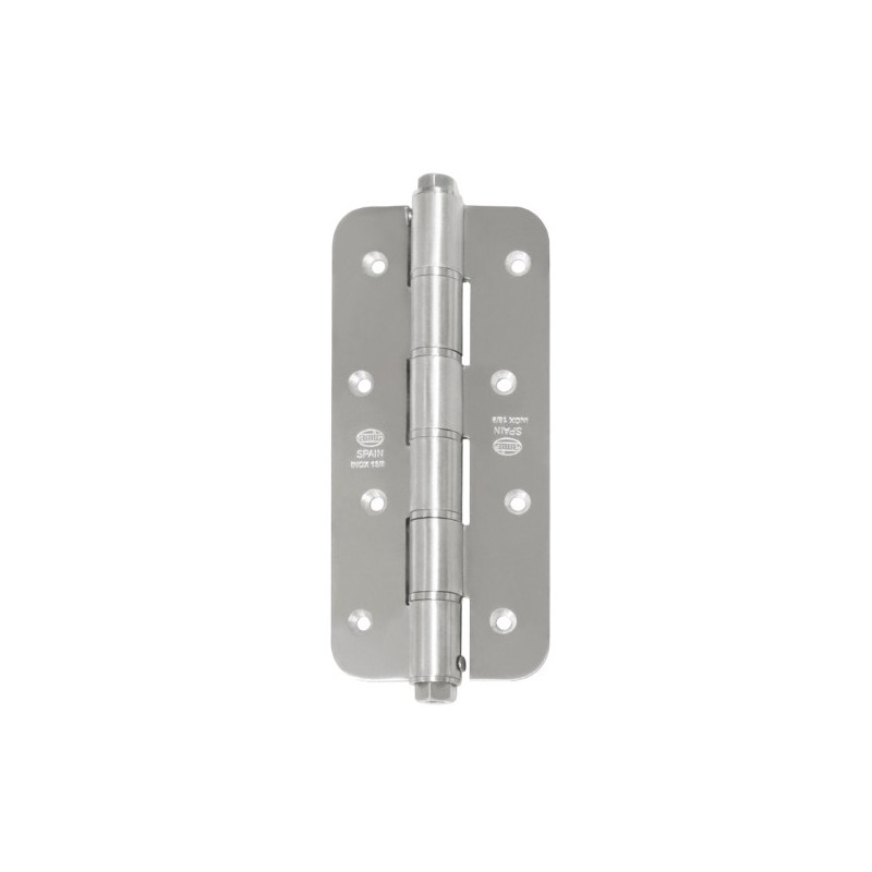 AMIG 17606  
 Bisagra simple acción 3031R  
 180 x 80 x 3 mm  
 Acero inoxidable 18/8  
 Mate