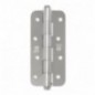 AMIG 17606  
 Bisagra simple acción 3031R  
 180 x 80 x 3 mm  
 Acero inoxidable 18/8  
 Mate