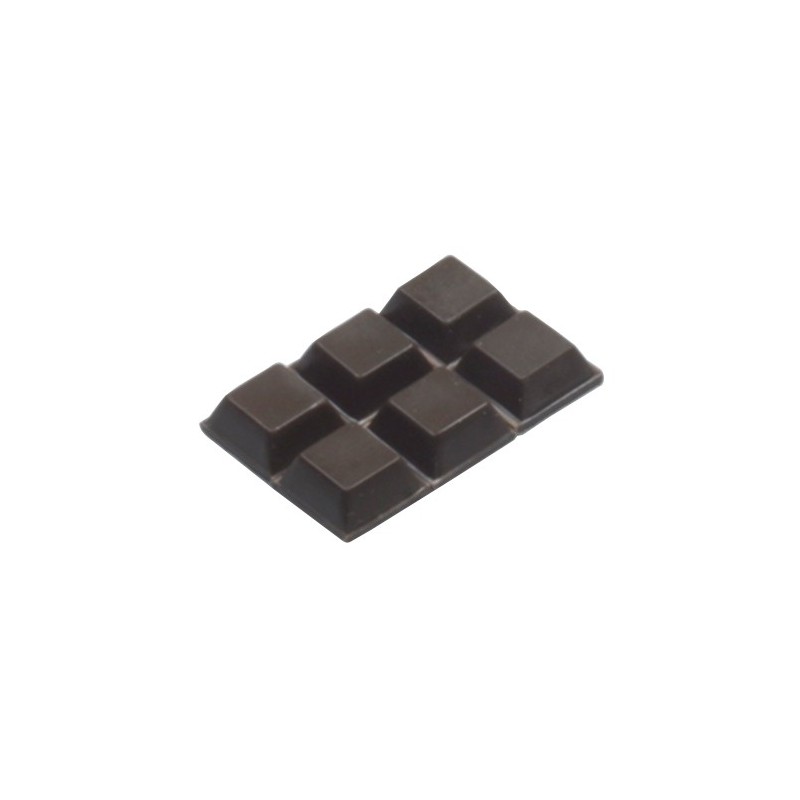 AMIG 17655  
 Protector adhesivo 412  
 14 x 14 mm  
 Goma  
 Marrón