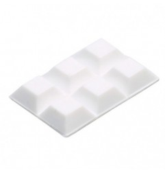 AMIG 17656  
 Protector adhesivo 413  
 20 x 20 mm  
 Goma  
 Blanco