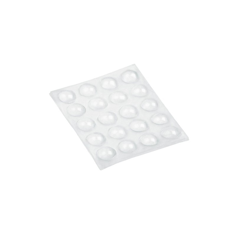 AMIG 17658  
 Gota protectora 610  
 Ø8 x 2,5 mm  
 Silicona  
 Transparente