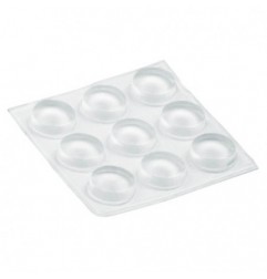 AMIG 17659  
 Gota protectora 611  
 Ø12 x 3 mm  
 Silicona  
 Transparente