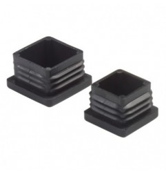 AMIG 17675  
 Contera 651  
 22 x 22 mm  
 Polipropileno  
 Negro