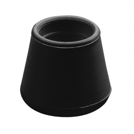 AMIG 17704  
 Contera 654  
 Ø16 mm  
 Goma  
 Negro
