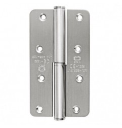 AMIG 17721  
 Pernio 429 CE  
 140 x 80 x 3 mm  
 Acero inoxidable 18/8  
 Mate - Izquierda