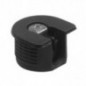 AMIG 17764  
 Soporte oculto fijación estantes 40  
 M6 - Ø20 x 12,5 mm  
 Plástico  
 Negro
