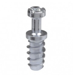 AMIG 17767  
 Enganche para soporte oculto 60  
 Ø6 x 15,5 mm  
 Acero  
 Zincado