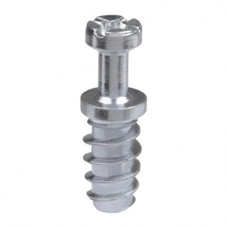 AMIG 17767  
 Enganche para soporte oculto 60  
 Ø6 x 15,5 mm  
 Acero  
 Zincado