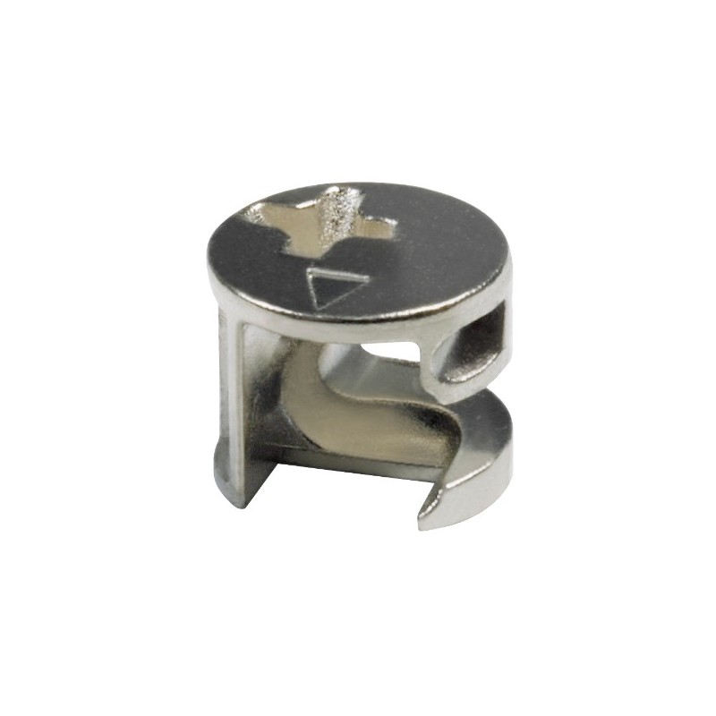 AMIG 17771  
 Excéntrica 30  
 Ø12 x 10 x 5,5 mm  
 Zamak  
 Niquelado