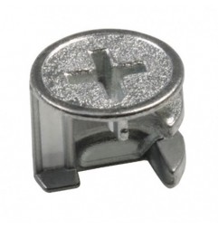AMIG 17772  
 Excéntrica 35  
 Ø15 x 12 x 7,5 mm  
 Zamak  
 Niquelado