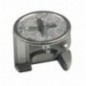 AMIG 17772  
 Excéntrica 35  
 Ø15 x 12 x 7,5 mm  
 Zamak  
 Niquelado