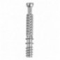 AMIG 17778  
 Enganche excéntrica 55  
 Ø6 x 41 x 34 x 8 mm  
 Acero  
 Zincado
