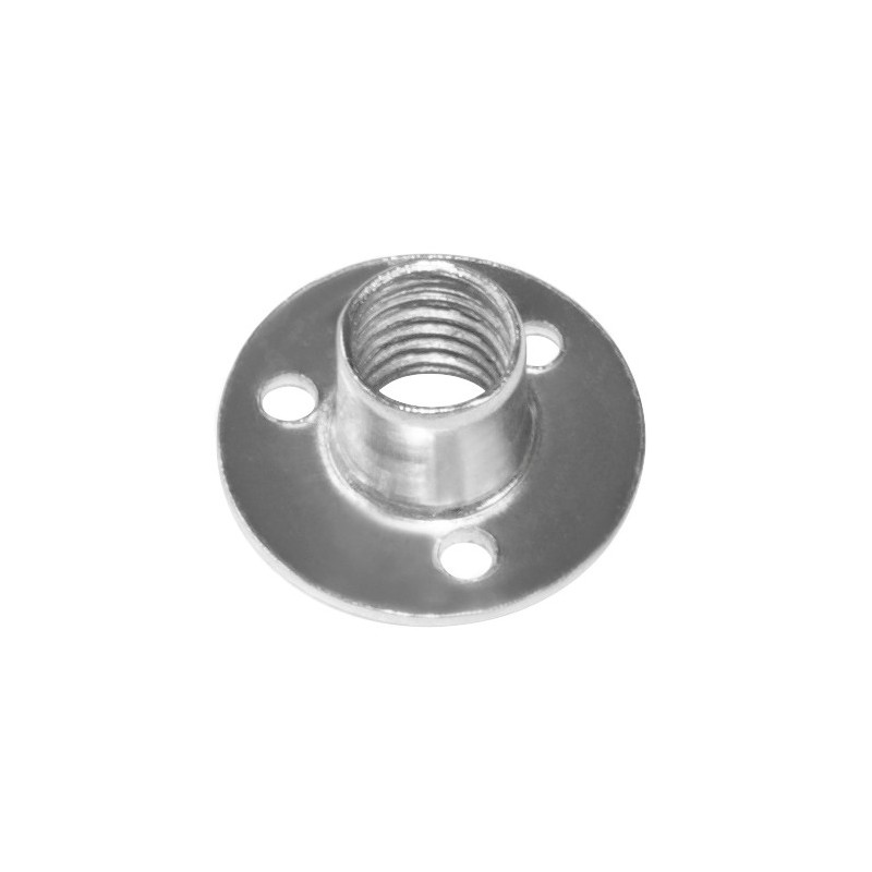 AMIG 17780  
 Tuerca 135  
 M10 x 12 x Ø25 mm  
 Acero  
 Zincado