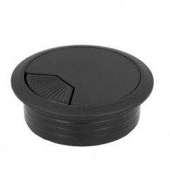 AMIG 17784  
 Tapón pasacables 140  
 Ø60 x 20 mm  
 Plástico  
 Negro