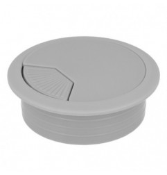 AMIG 17785  
 Tapón pasacables 140  
 Ø60 x 20 mm  
 Plástico  
 Gris