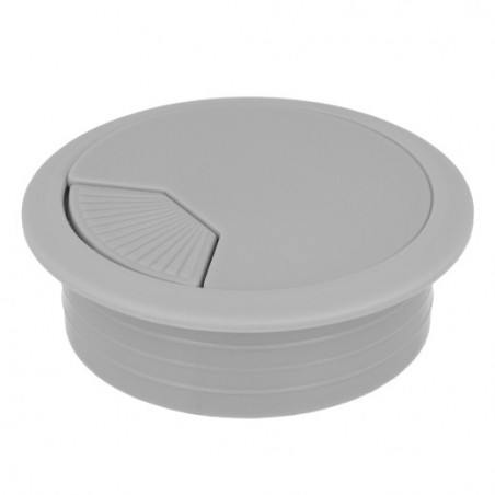 AMIG 17785  
 Tapón pasacables 140  
 Ø60 x 20 mm  
 Plástico  
 Gris
