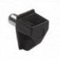 AMIG 17795  
 Soporte plástico para baldas 161  
 Ø5 x 18 x 10 mm  
 Plástico  
 Negro