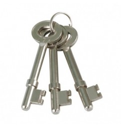AMIG 17822  
 Llave pestillo 2450  
 50/70 mm  
 Latón  
 Niquelado