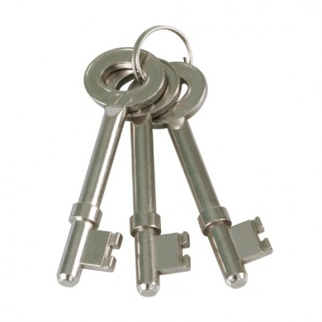 AMIG 17822  
 Llave pestillo 2450  
 50/70 mm  
 Latón  
 Niquelado