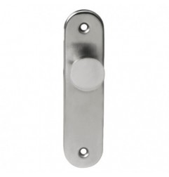 AMIG 17824  
 Escudo tirador 40  
 120 x 30 mm  
 Acero inoxidable 18/8  
 Mate