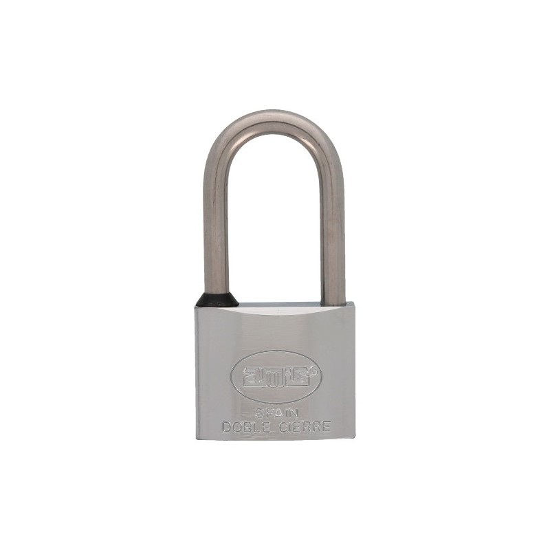 AMIG 17839  
 Candado 61  
 40 mm  
 Latón  
 Cromado