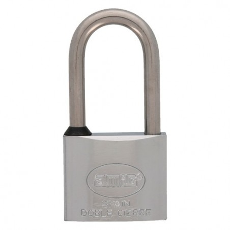 AMIG 17839  
 Candado 61  
 40 mm  
 Latón  
 Cromado