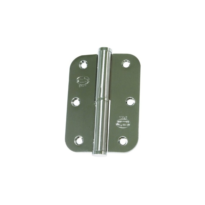 AMIG 17896  
 Pernio 423  
 90 x 65 x 2,5 mm  
 Acero  
 Cromado mate - Izquierda