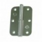AMIG 17896  
 Pernio 423  
 90 x 65 x 2,5 mm  
 Acero  
 Cromado mate - Izquierda